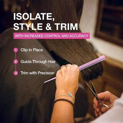 Clip and Tease Hair Coloring Tool