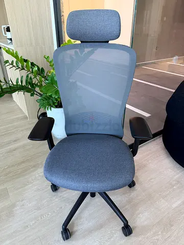 Office chair mesh gray