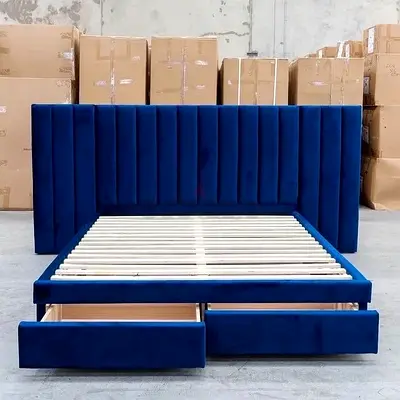 Queen size modern bed for sale luxury toch