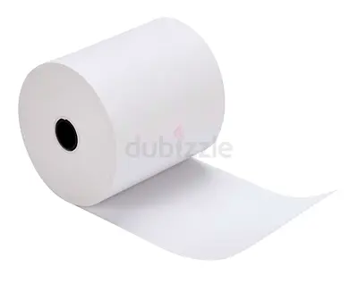 White Thermal Paper Rolls 80x80cm - 50pc box