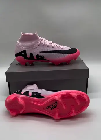 Brand New Soccer Cleats in Pink and Black