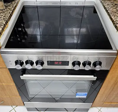 Beko 4 burners full electric digital cooking range latest version 60cm
