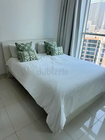 IKEA queen size bed with ikea mattress