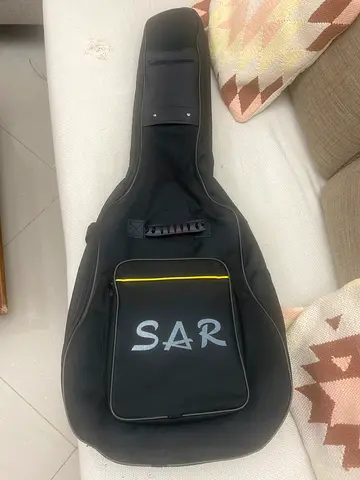 Guitar Case with Front Pocket