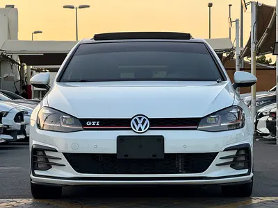 جولف GTI موديل 2019 خليجى بانوراما قل اوبشن صبغ الوكاله مفتاحين الوكاله