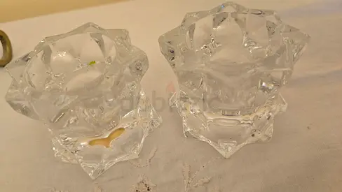 Crystal candle stand for sale