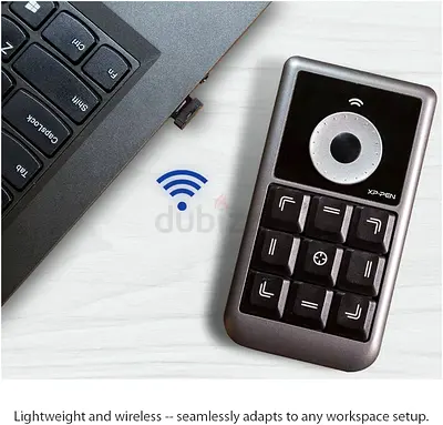 XP-PEN AC19 USB Wireless Shortcut Remote Express Keys Keyboard Programmable