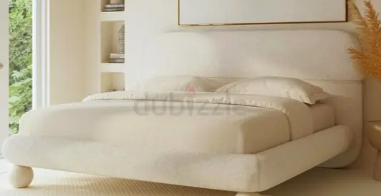 Modern stylish 160*200 queen size beige colour Bed