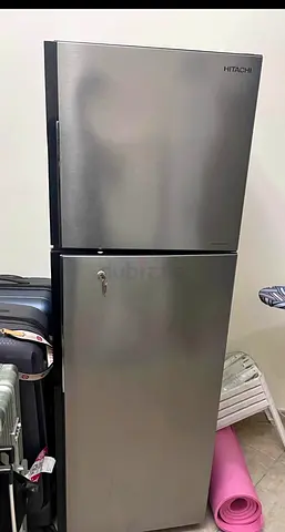 Hitachi Silver Refrigerator in Excellent Condition