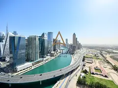 VACANT | CANAL AND BURJ VIEW | HIGH FLOOR