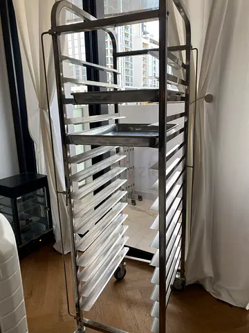 Commercial kitchen trolley