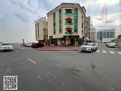 For annual rent in Ajman: a one-bedroom apartment with a living room and balcony in Al Mu'adh bu