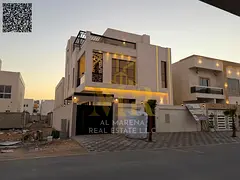 A villa with a price including registration and ownership fees and air conditioners on the main stre