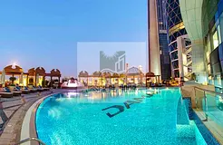 Fully Furnished &amp; Upgraded with DIFC Views | Close to Metro -NO AGENTS