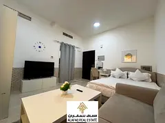 Monthly Furnished Studio for Rent in Al Mowaihat 2 – All Bills Included, Prime Location with Easy 