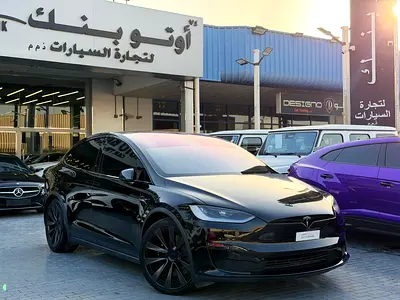 TESLA MODEL X LONG RANGE - MODEL 2024 - GCC SPECS - NO ACCIDENT OR PAINT - UNDER WARRANTY + SERVICE