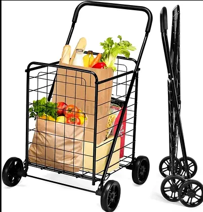 Shopping cart Big Size Not used, unwanted gift price 150 AED not negotiable, location Al barsha 1