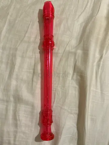Fun Pink Plastic Recorder for Kids