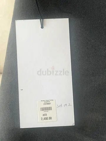 Modern Grey Dining Set for Sale