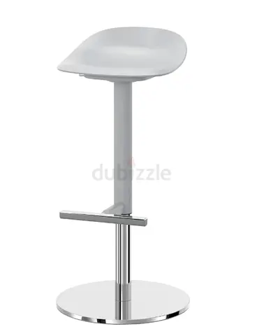 IKEA Sleek Modern Bar Stool in Grey X 2
