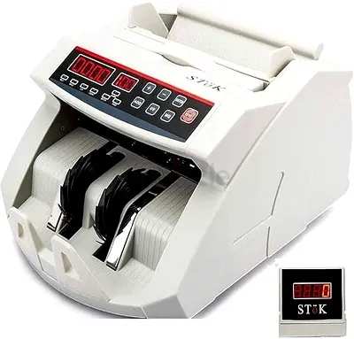Cureency Counting Machine, can Count INR OR USD,UV/MG Counterfeit