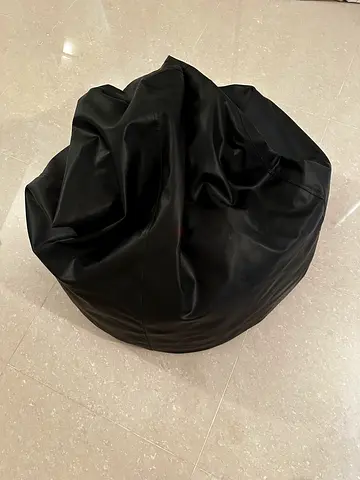 Black Beanbag