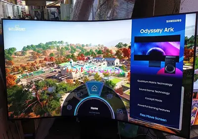 samsung odyssey ARK monitor 55 Inch 4K smart monitor