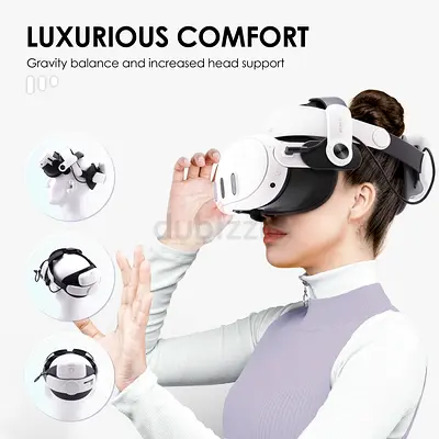 The BOBOVR M3 PRO ergonomic battery headband is compatible with Meta Quest 3/Quest 3s