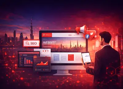 Professional Web, Marketing, Email, Hosting, Branding  Graphic Design Services in Dubai