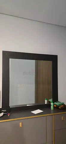 Elegant Black Framed Mirror