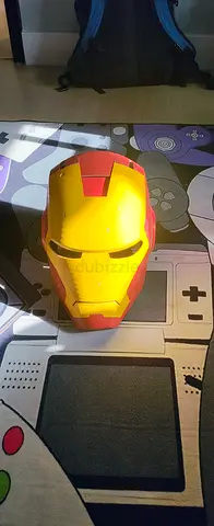 3D printed iron man helmet