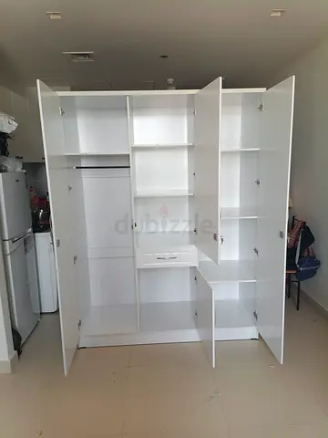 Modern White Wardrobe with Ample Storage