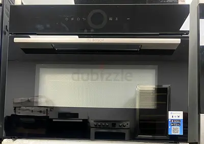 Bosch Series 8 Built-In Compact Oven Black 60x45cm