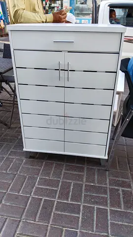 Modern White shoes rack available