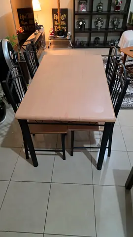 Sturdy Dining Table Set with Chairs