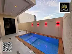 For sale: Super deluxe villa in Al-Haliyo 2 – private pool and bank financing available