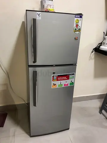 Geepas 200 L Double Door Fridge
