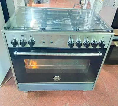 BARTAZONI 5 Burner Full Gas Cooker Made in Italy