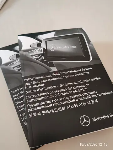 Mercedes-Benz Rear Seat Entertainment System touch /remote control original