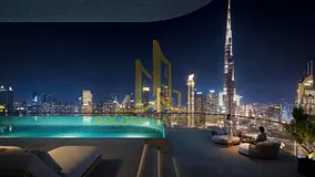BURJ KHALIFA VIEW | LUXURY 5 BEDROOM DUPLEX + OFFICE &amp; MAID ROOM