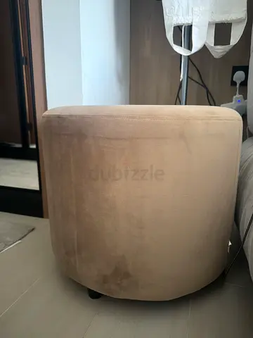 Cozy Beige Ottoman for Sale
