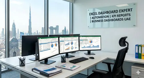 Excel Dashboard Expert | Automation | KPI Reports | Business Dashboards UAE