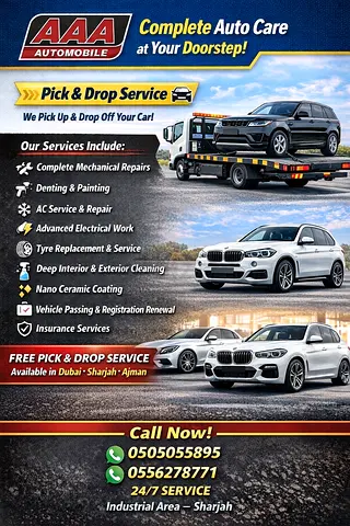 Reliable Auto Care Service with Pick  Drop Immediately Available