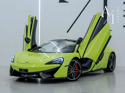 2018 Mclaren 570s Spider, With Mclaren Warranty, Full Service History, Excellent Condition,GCC Spec