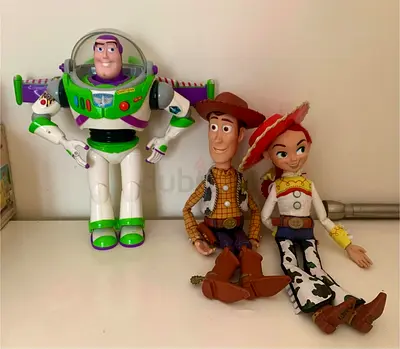 Original Disney Toy Story Doll Bundle. All 3 Talking interactive.