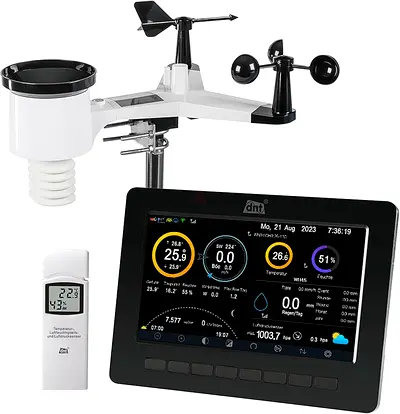 dnt WiFi weather station WeatherScreen PRO, weather and room climate always under control