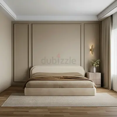 Elegant Modern Bedroom Bed Set