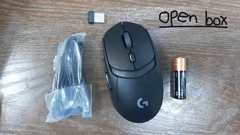 LOGITECH G309 LIGHTSPEED WIRELESS GAMING MOUSE (910-007197) BLACK