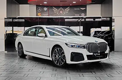 AED 2,350 P.M | 2021 BMW 730Li M Sport | Under Warranty | GCC |