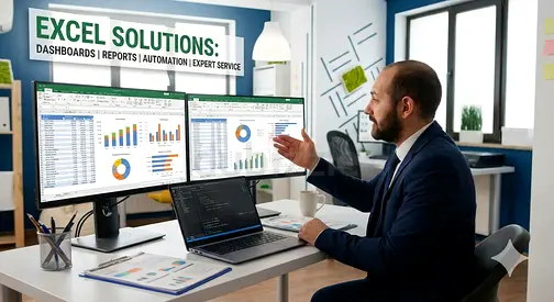 Professional Excel Dashboard Creation | Reports | Automation | Expert Service